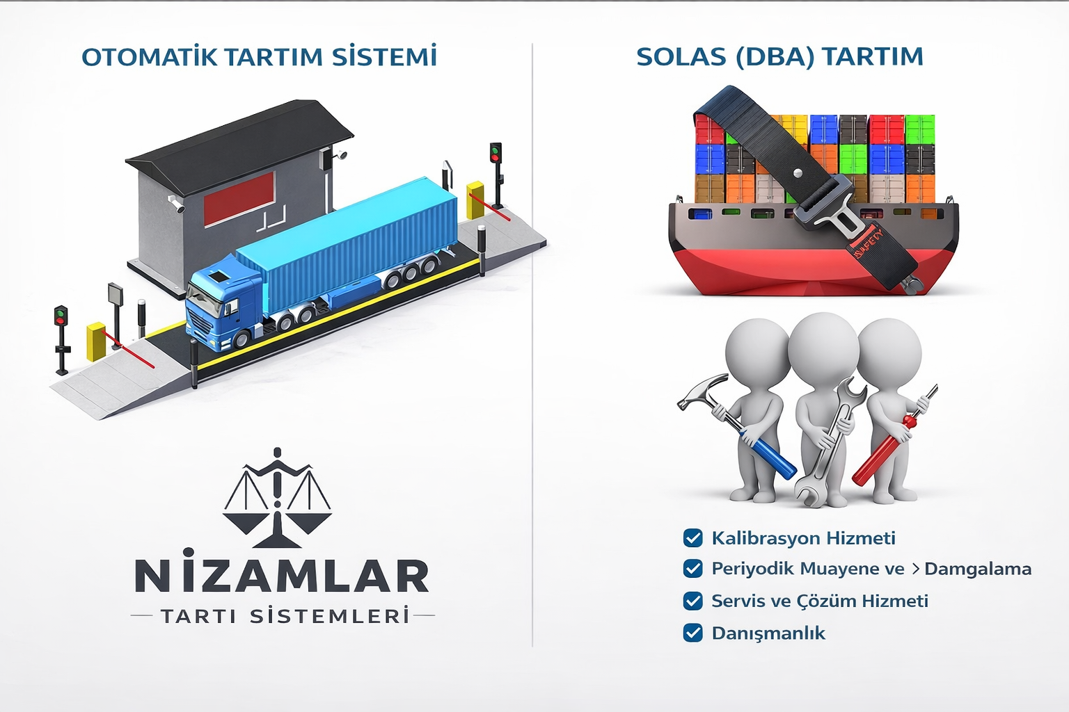 Nizamlar Tartı Sistemleri Kalite Politikası